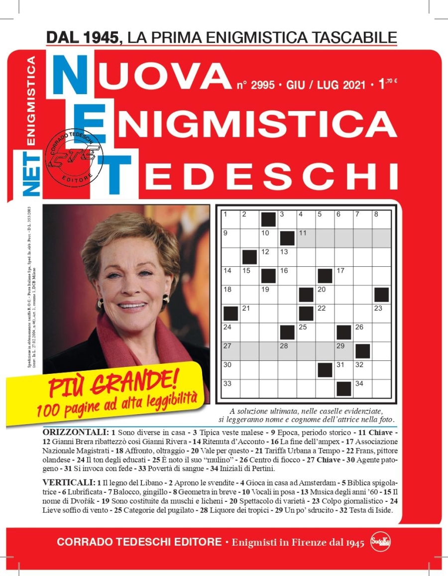 Copertina Nuova Enigmistica Tascabile n.2995