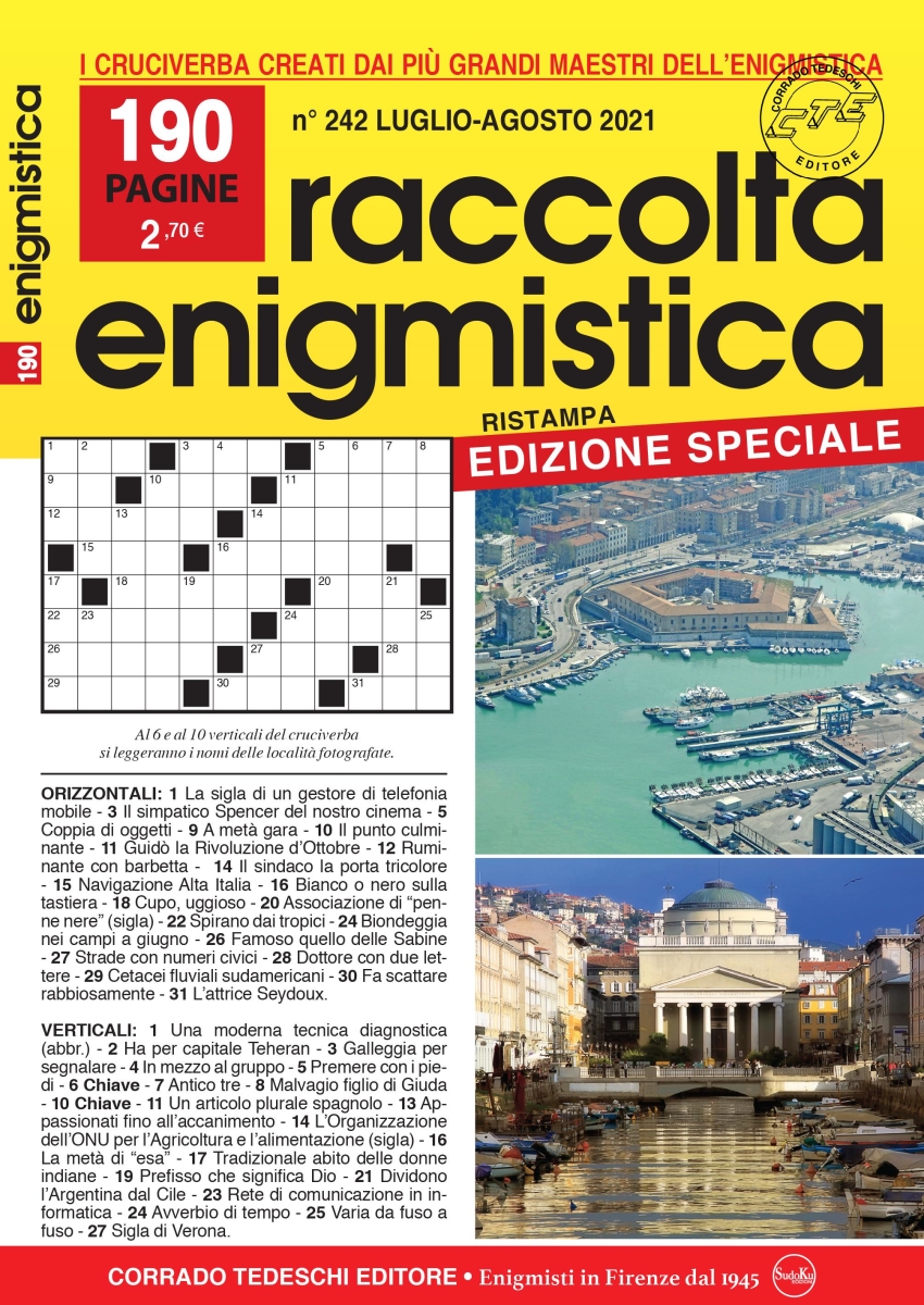 Copertina Raccolta Enigmistica n.242