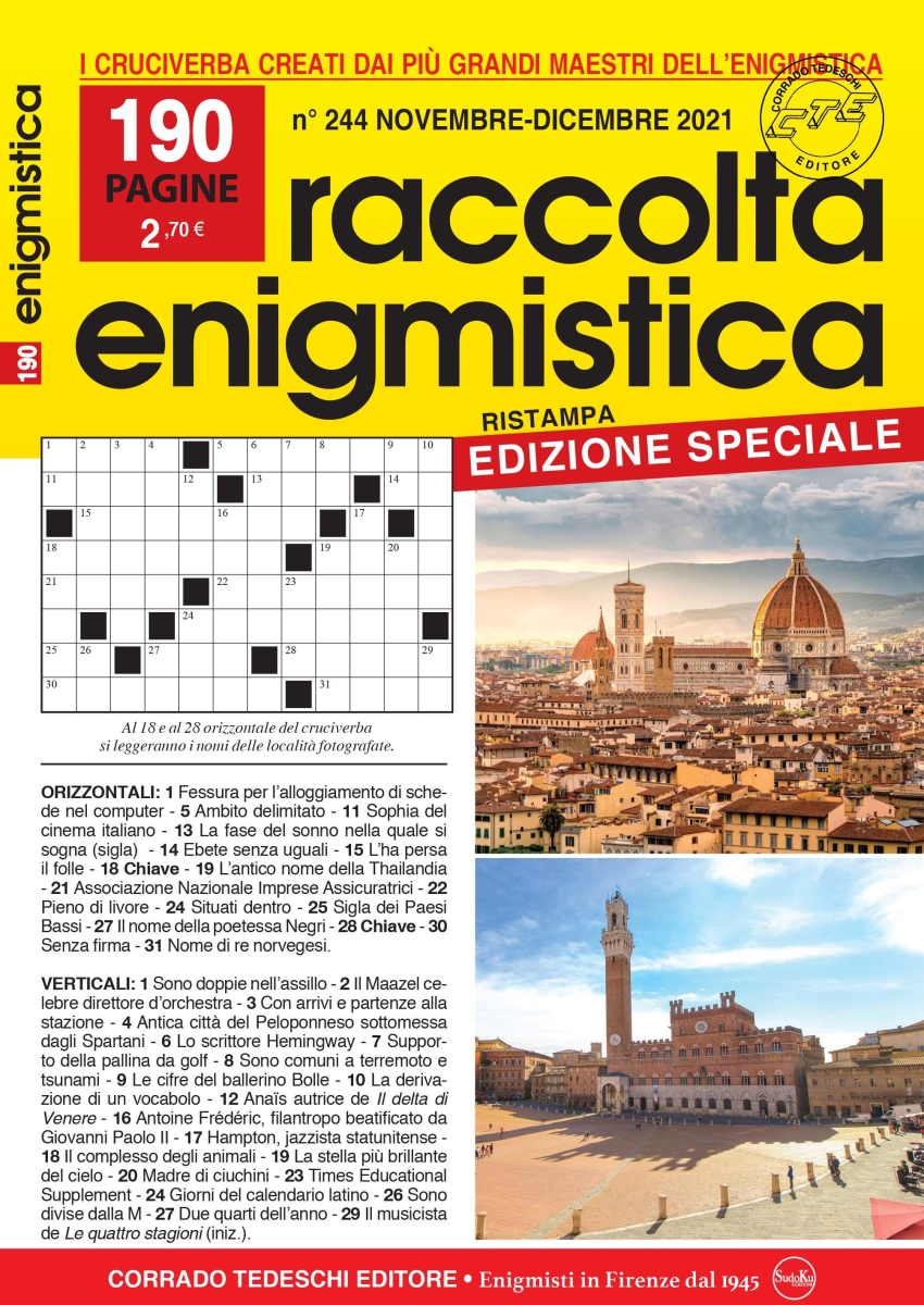 Copertina Raccolta Enigmistica n.244