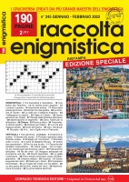 Copertina rivista Raccolta Enigmistica