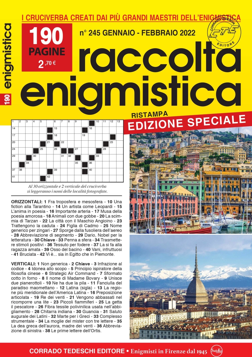 Copertina Raccolta Enigmistica n.245