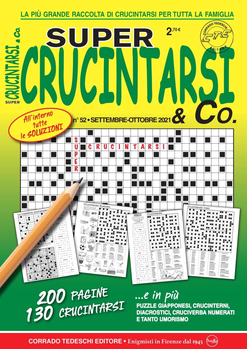 Copertina Supercrucintarsi & Co. n.52