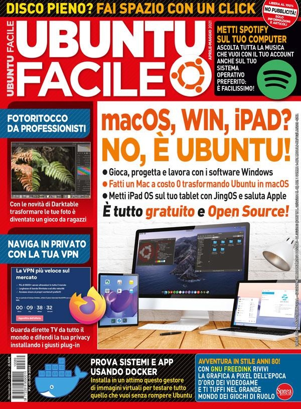Copertina Ubuntu Facile n.89