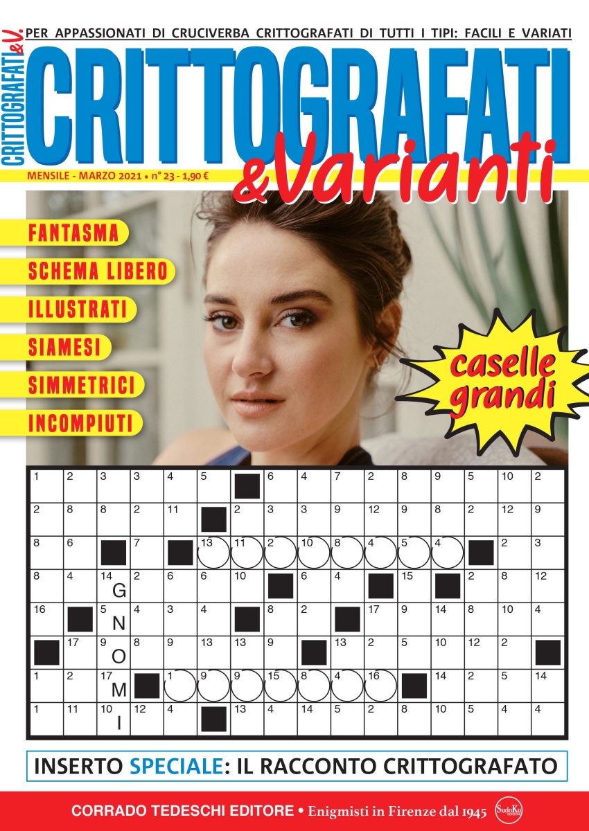 Copertina Crittografati & Varianti n.23