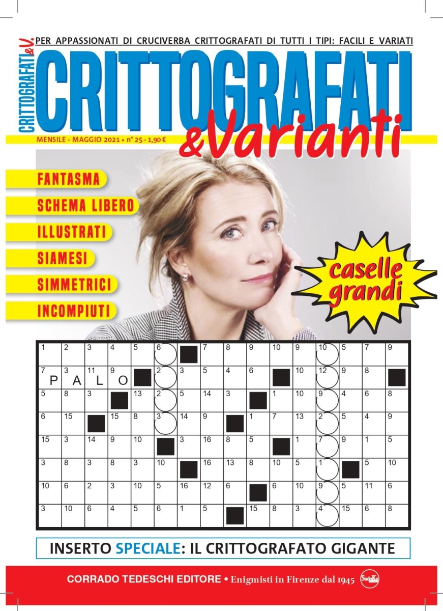 Copertina Crittografati & Varianti n.25