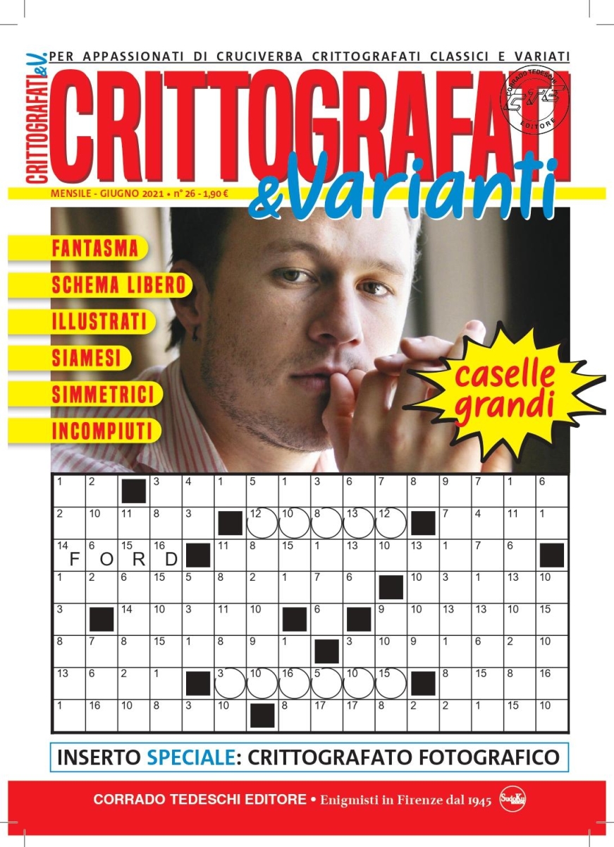 Copertina Crittografati & Varianti n.26