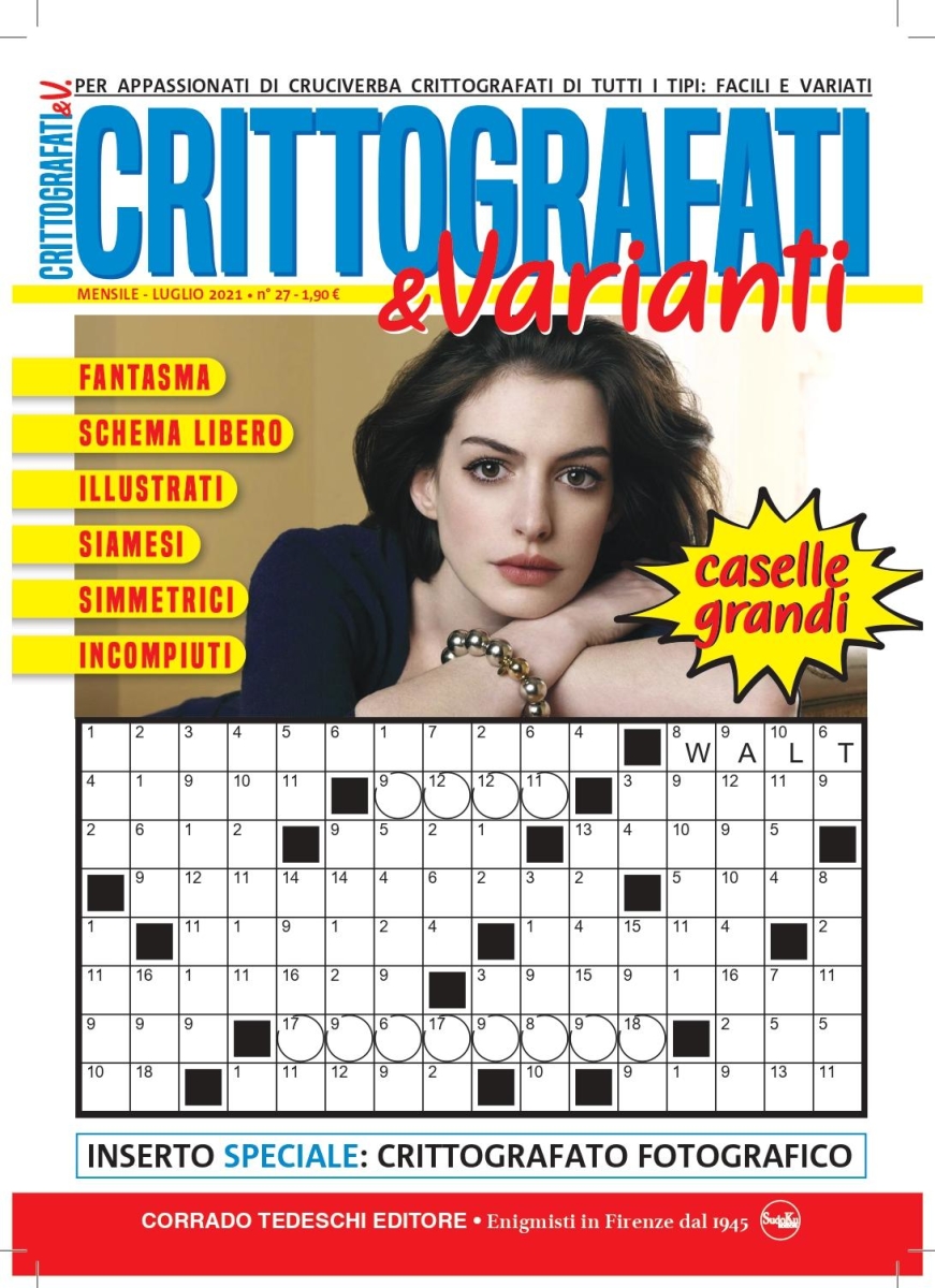 Copertina Crittografati & Varianti n.27