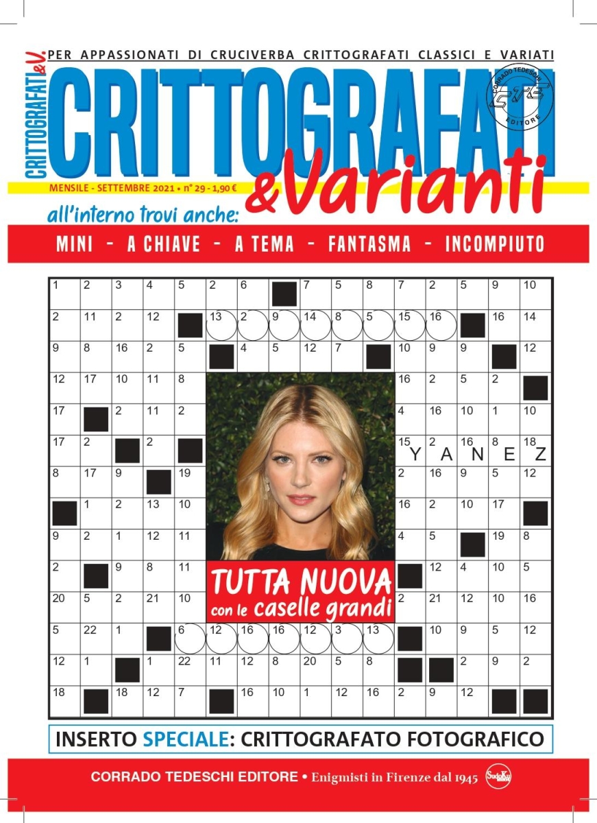 Copertina Crittografati & Varianti n.29