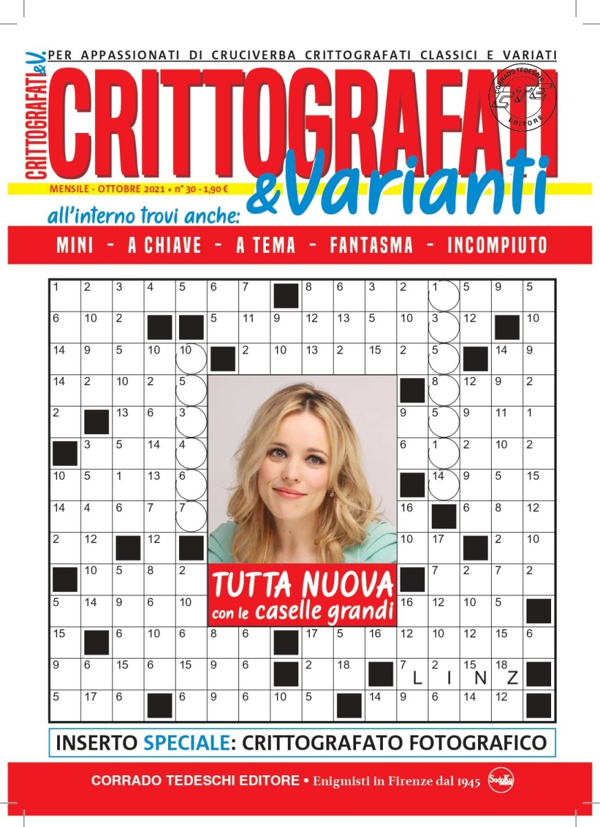 Copertina Crittografati & Varianti n.30