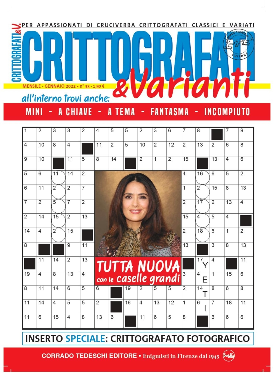 Copertina Crittografati & Varianti n.33