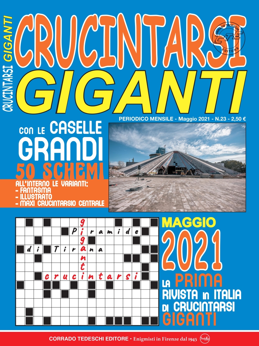 Copertina Crucintarsi Giganti n.23