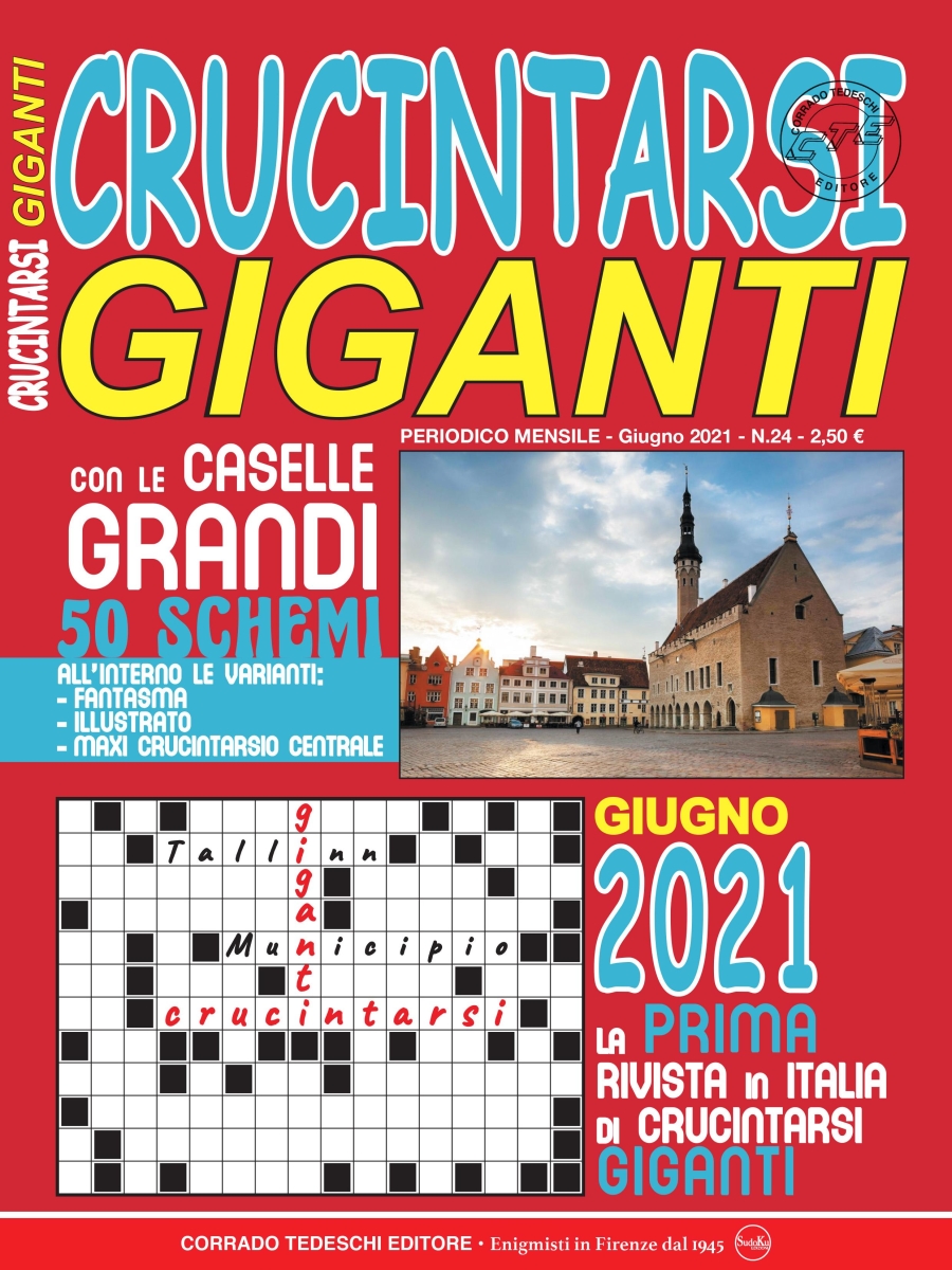 Copertina Crucintarsi Giganti n.24