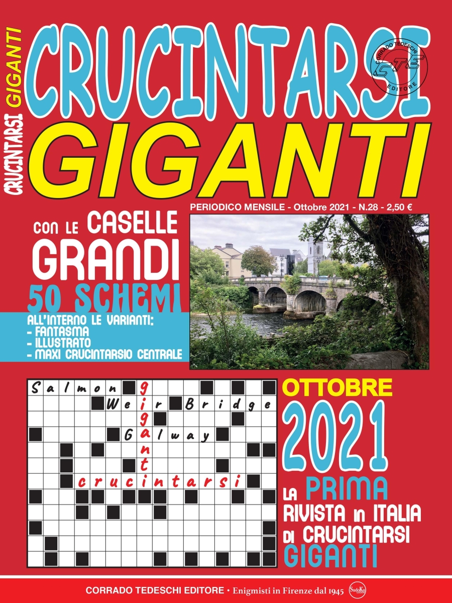 Copertina Crucintarsi Giganti n.28