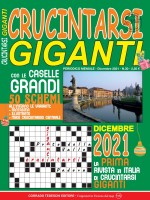 Copertina rivista Crucintarsi Giganti