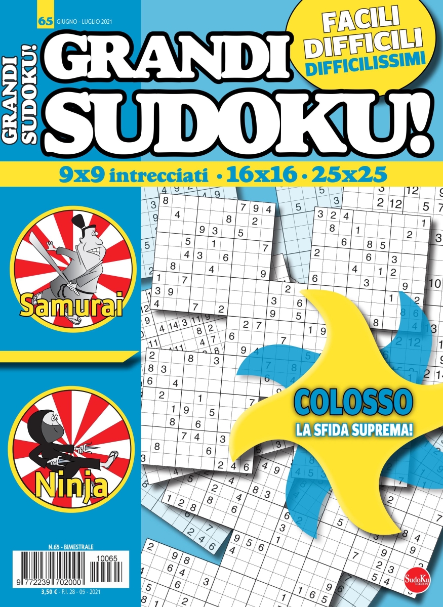 Copertina Grandi Sudoku n.65