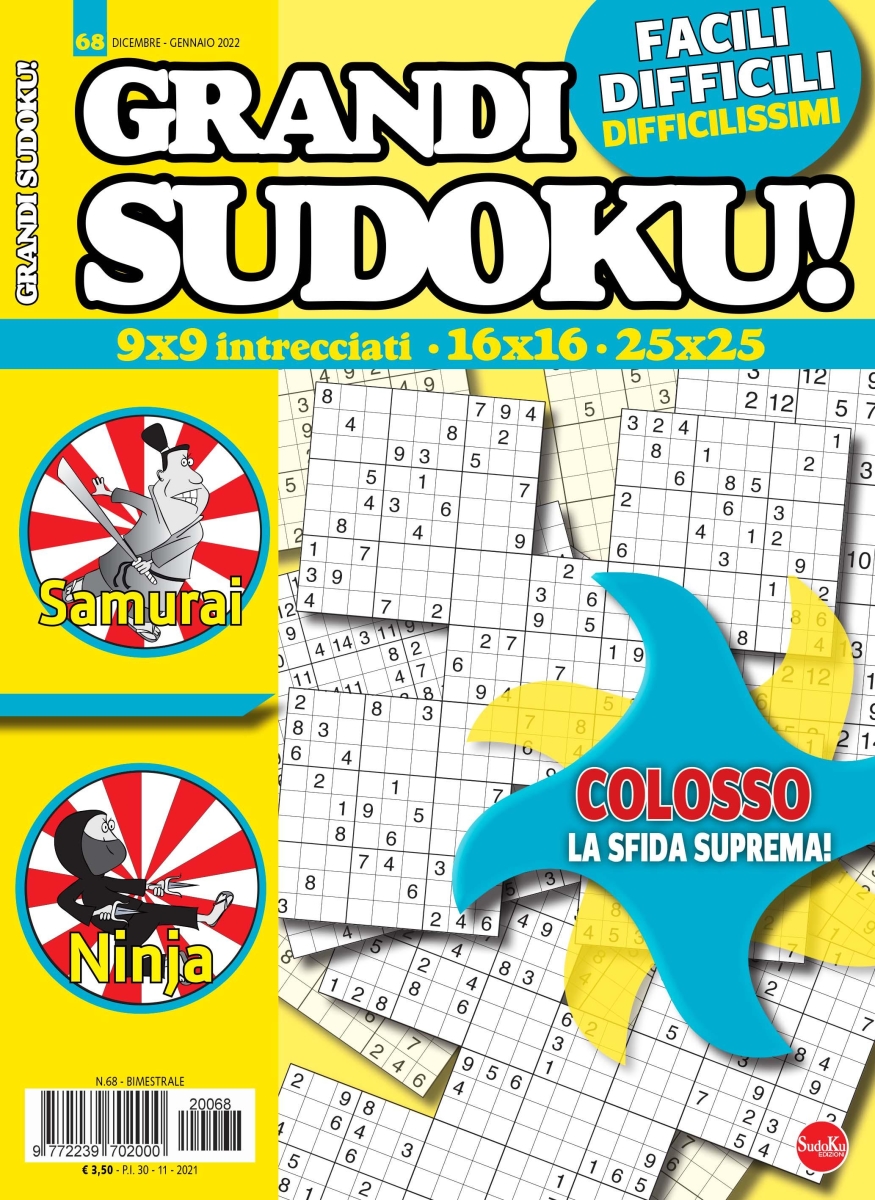 Copertina Grandi Sudoku n.68