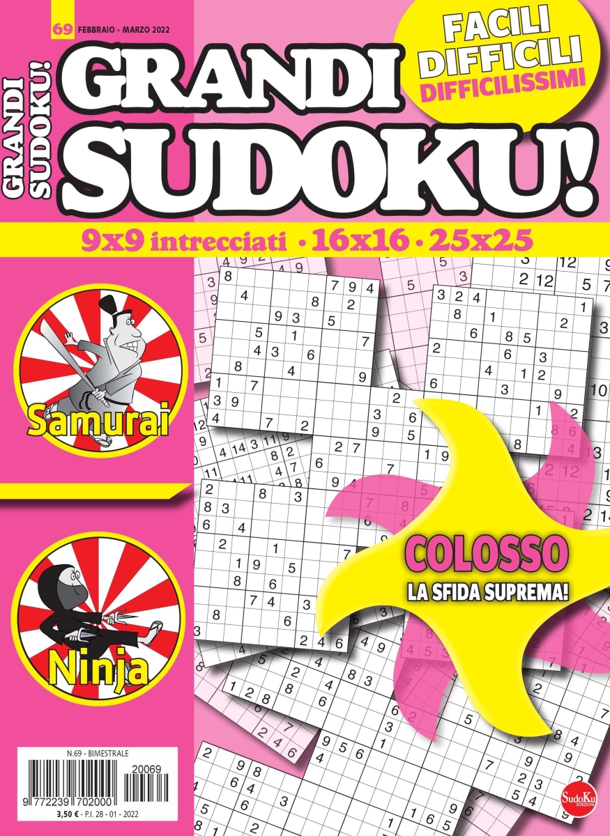 Copertina Grandi Sudoku n.69