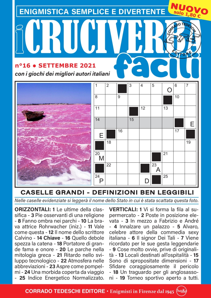 Copertina I Cruciverba Facili n.16