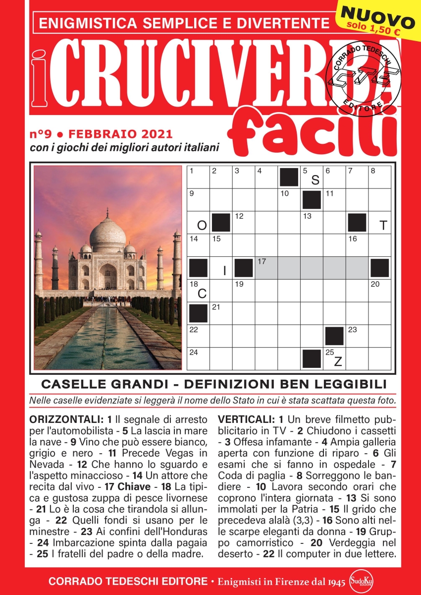Copertina I Cruciverba Facili n.9