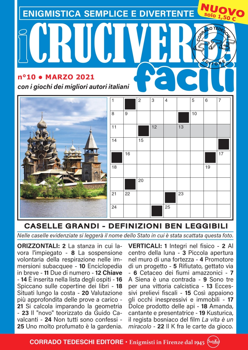 Copertina I Cruciverba Facili n.10