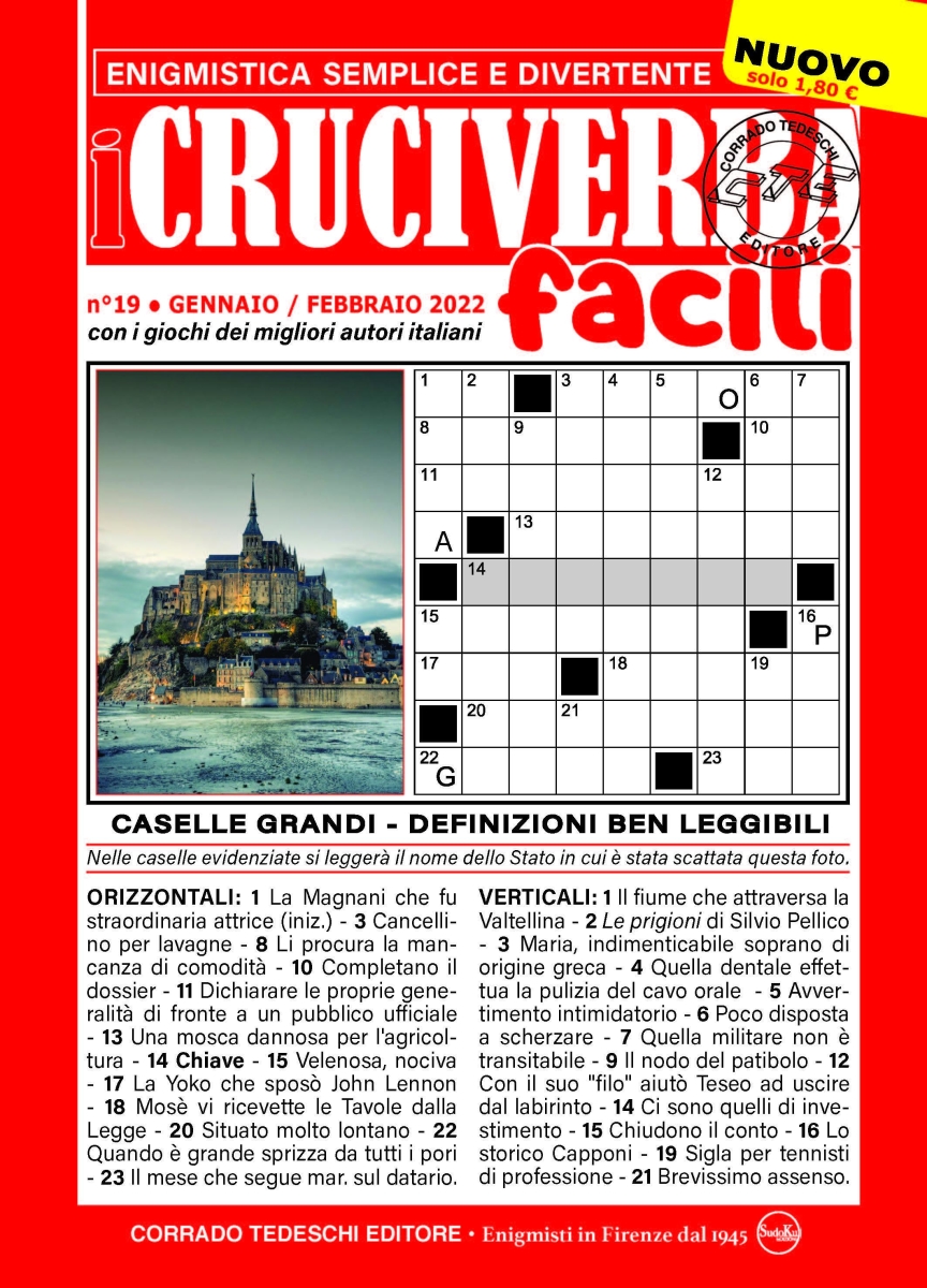 Copertina I Cruciverba Facili n.19