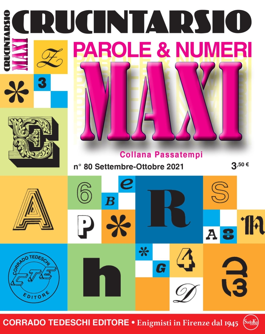 Copertina Maxi Crucintarsio n.80