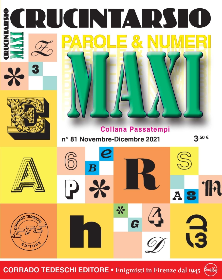 Copertina Maxi Crucintarsio n.81