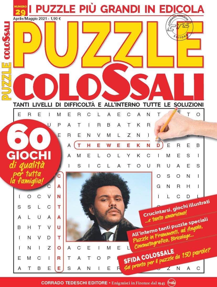 Copertina Puzzle Colossali n.29