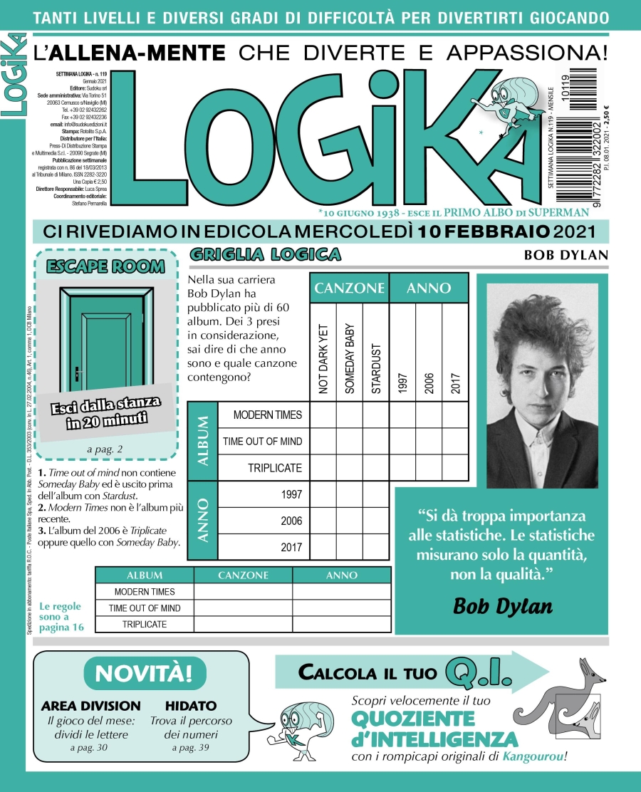 Copertina Settimana Logika n.119
