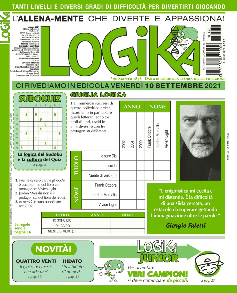 Copertina Settimana Logika n.126
