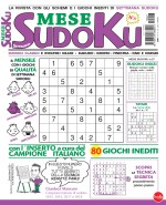 Copertina rivista Settimana Sudoku Mese