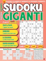 Copertina Sudoku Giganti n.18