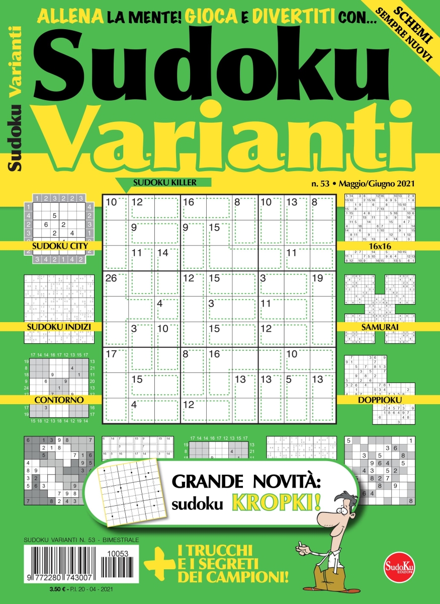 Copertina Sudoku Varianti n.53