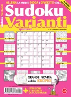 Copertina rivista Sudoku Varianti
