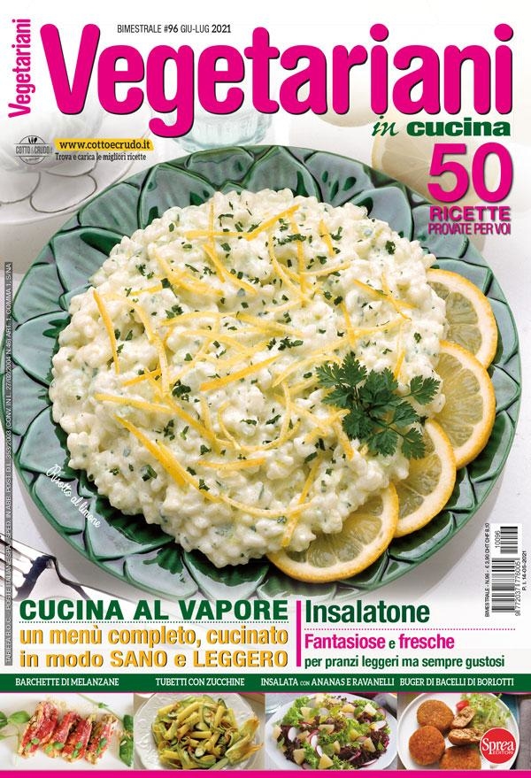 Copertina Vegetariani in Cucina n.96