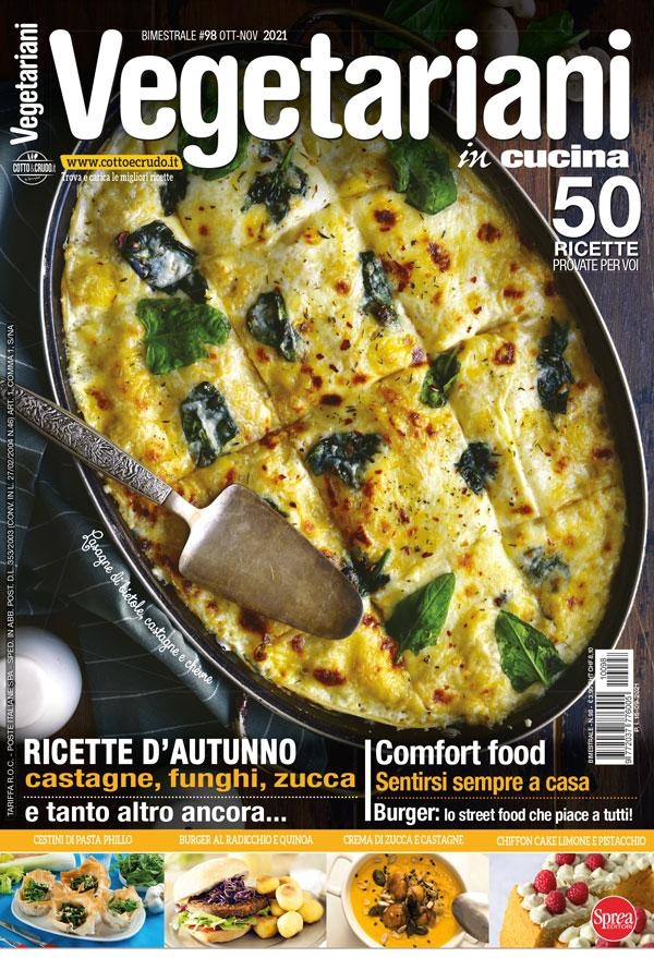 Copertina Vegetariani in Cucina n.98
