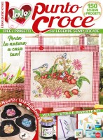 Copertina rivista I Love Punto Croce