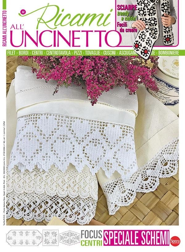 Copertina Ricami all Uncinetto n.32