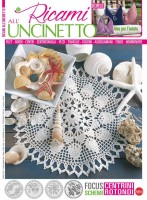 Copertina rivista Ricami all Uncinetto
