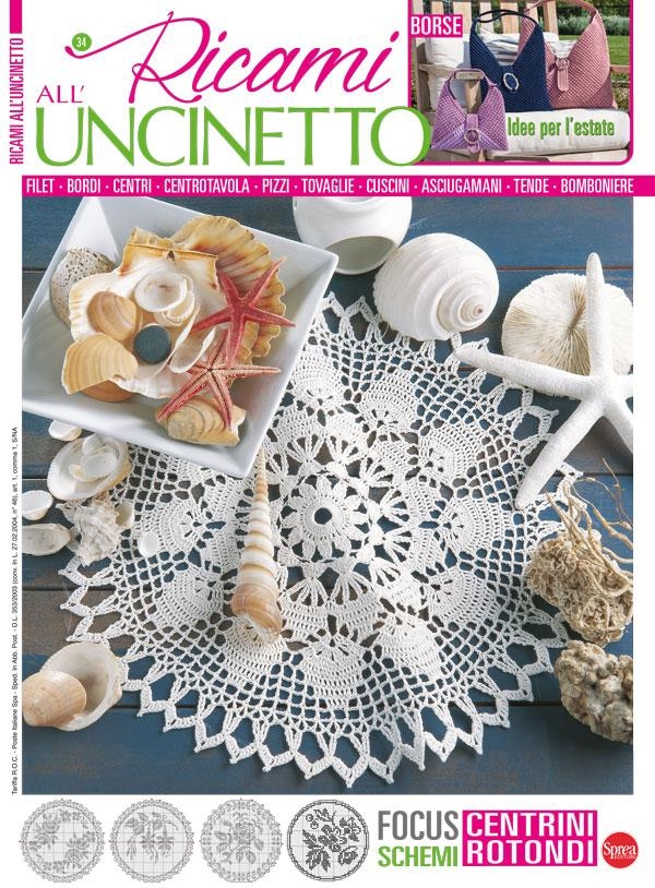 Copertina Ricami all Uncinetto n.34