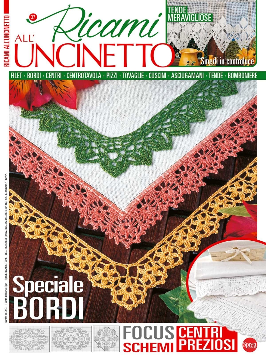 Copertina Ricami all Uncinetto n.37