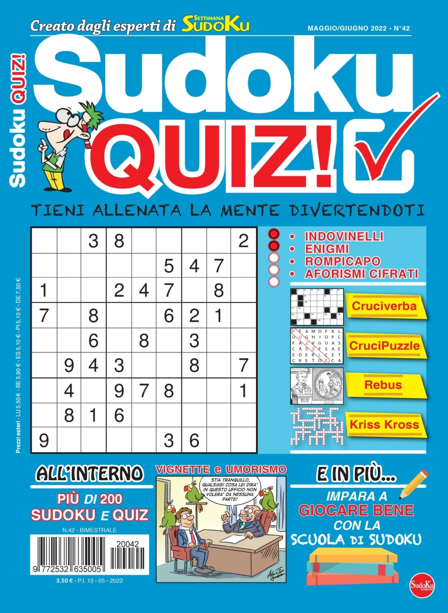 Copertina Sudoku Quiz n.42