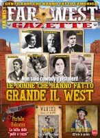 Copertina rivista Far West Gazette