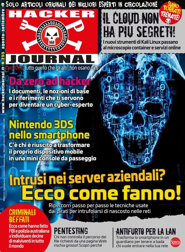 Copertina Hacker Journal n.255