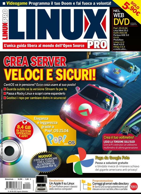 Copertina Linux Pro n.208