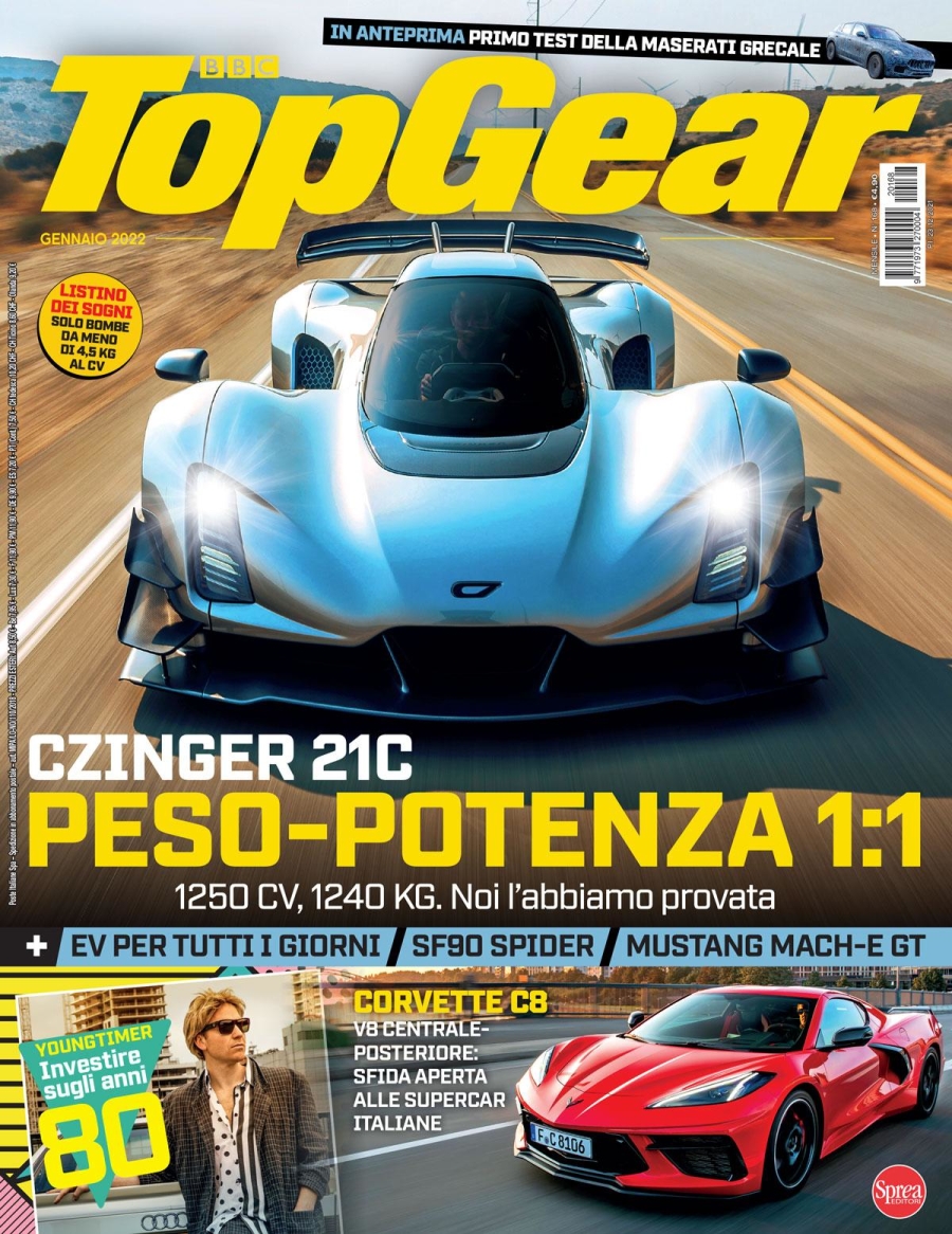 Copertina BBC Top Gear n.168