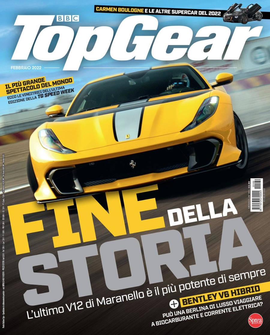 Copertina BBC Top Gear n.169