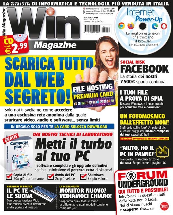 Copertina Win Magazine n.277