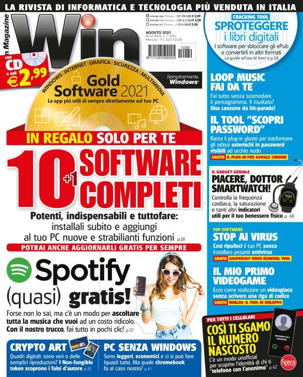 Copertina Win Magazine n.280