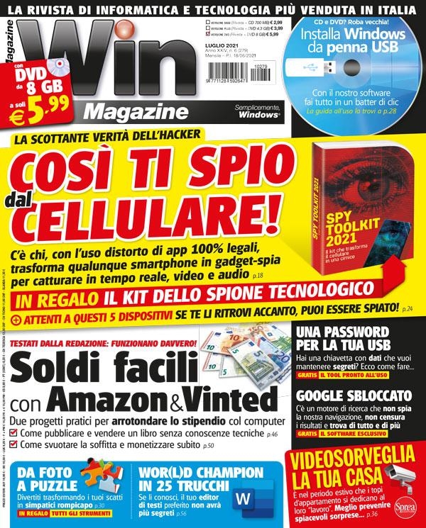 Copertina Win Magazine DVD n.279